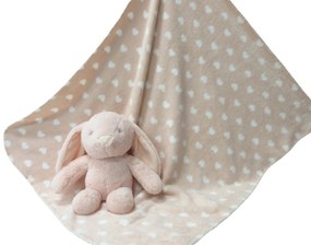 Σετ 2 τεμ Κουβέρτα Αγκαλιάς, Λούτρινο σε Κουτί Δώρου 723