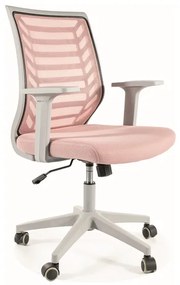 FOTEL OBROTOWY Q-320 RÓŻOWY DIOMMI-80-3405
