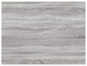 Ράφια Τοίχου 4 τεμ. Γκρι Sonoma 40x30x1,5 εκ. Επεξεργ. Ξύλο - Γκρι