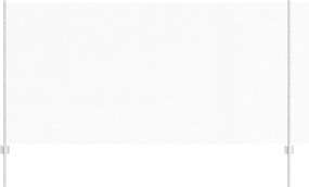 vidaXL Τεντώτο με στήριγμα Ασημί 1,2 x 50 m Ατσάλι