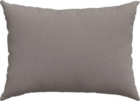 vidaXL Μαξιλάρι Καναπέ 2 pcs Taupe 70 x 50 cm ύφασμα