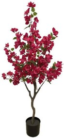 Τεχνητό Δέντρο Μπουκαμβίλια NP_70_120 120cm Green-Fuchsia NewPlan Πλαστικό, Ύφασμα