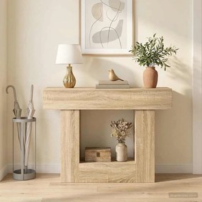 vidaXL Δρύς Sonoma 101 x 30 x 74 εκ