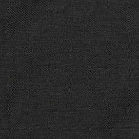 Κουρτίνα Συσκότισης με Όψη Λινού &amp; Τρουκς Ανθρακί 290 x 245 εκ. - Ανθρακί