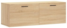 vidaXL Ντουλάπι Τοίχου Sonoma Δρυς 100 x 36,5 x 35 εκ. Επεξεργ. Ξύλο