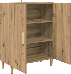 vidaXL Πλαϊνό γραφείο Artisan Oak 70 x 34 x 90 εκ. Επεξεργασμένο ξύλο