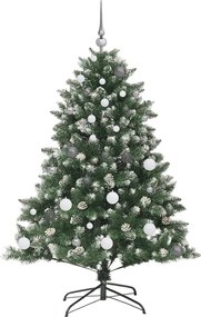 vidaXL Τεχνητό Χριστουγεννιάτικο Δέντρο με 150 LED Πράσινο 150 cm
