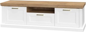 Έπιπλο τηλεόρασης Tahoma 2D1S-Leuko - 177.00Χ54.00Χ52.00cm