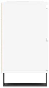 vidaXL Ντουλάπι Μπάνιου Λευκό 80 x 33 x 60 εκ. Επεξεργασμένο Ξύλο