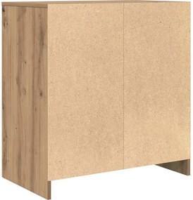 vidaXL Πλαϊνό γραφείο Καφέ 70 x 41 x 75 εκ. Επεξεργασμένο ξύλο