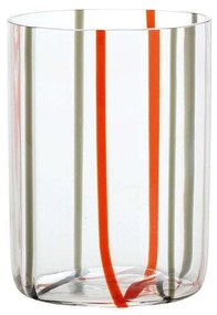 Ποτήρι Tirache TR00111 350ml Red-Grey Zafferano Glass