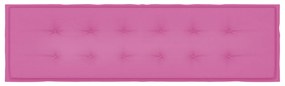 vidaXL Μαξιλάρι Κήπου Ροζ 180x50x4 εκ Ύφασμα Oxford