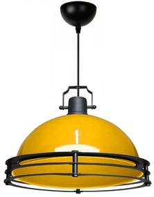 Φωτιστικό Οροφής 780SGN4599 Φ30x100cm 1xE27 40W Yellow-Black Opviq