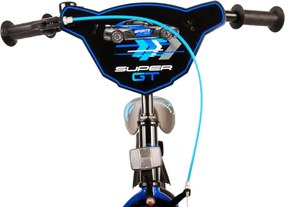 Super GT 14 Inch 22 cm Boys Coaster Brake Black/Blue