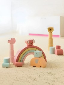 Παιδικό σετ με τουβλάκια Joyland Animal Blocks