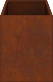 vidaXL Γλάστρα Κήπου Σκ rusty 50 x 32 x 40 εκ.