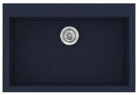 Sanitec Classic 338 Granite Blue Ένθετος Νεροχύτης 70cm