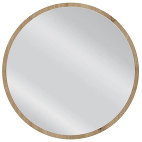 Καθρέπτης Τοίχου MAKUR Φυσικό Μοριοσανίδα/Γυαλί 60x60cm - Γυαλί - 14410247