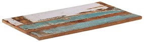 vidaXL Επιφάνεια Τραπεζιού Ορθ. 60x100 εκ 25-27 χιλ Μασίφ Ανακ. Ξύλο