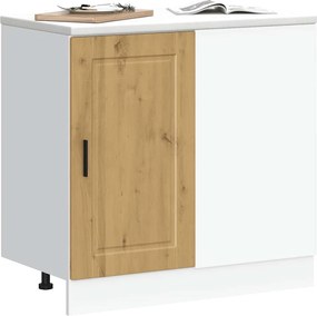 vidaXL ντουλάπι βάσης κουζίνας Porto Δρυς τεχνίτης κατασκευασμένο ξύλο