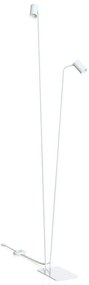 Φωτιστικό Δαπέδου Mono 7705 2xGU10 10W 212cm White Nowodvorski Metal, Plastic