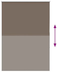 Ρολέρ Μπλακάουτ Coffee 90x150 εκ. Πλάτος υφάσματος 85,7 εκ. 4010996