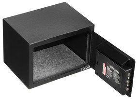 VEVOR 0.6 Cubic Feet Drop Safe, Drop Slot Safe Box with Password and Turn Knob, Heavy Duty Compact Cash Depository Box with a Front Lock Slot for Cash, Bank Slips, Jewelry, Documents, Bills, Black