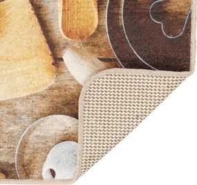 vidaXL Χαλί Κουζίνας Πλενόμενο Πολύχρωμο 60x180 εκ.