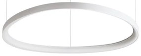 Κρεμαστό Φωτιστικό Οροφής LED 56W Λευκό 2700Κ Gemini 341583 Ideal Lux 341583