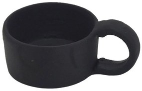 Κηροπήγιο Ρεσώ Jelicoe 422035 7x5x2,3cm Black Eglo Aluminium