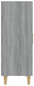 Ντουλάπι Γκρι Sonoma 70 x 34 x 90 εκ. από Επεξεργασμένο Ξύλο - Γκρι
