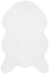 vidaXL Χαλιά Ψεύτικου Κουνελιού Olite Λευκό 50 x 80 cm Πολυεστέρας