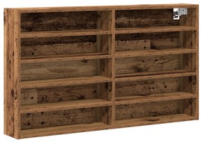 vidaXL Βιτρίνα Παλιού Ξύλου 100x15x58 εκ Επεξεργασμένο Ξύλο