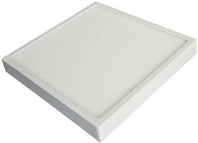 LED Εξωτερικό Πάνελ mini premium slim 18W τετράγωνο Θερμό Λευκό 4919