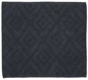 Πατάκι Μπάνιου Βαμβακερό 60x60cm Sealskin Aztec Dark Grey 800098