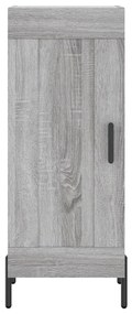 vidaXL Ντουλάπι Γκρι Sonoma 34,5x34x90 εκ. από Επεξεργασμένο Ξύλο