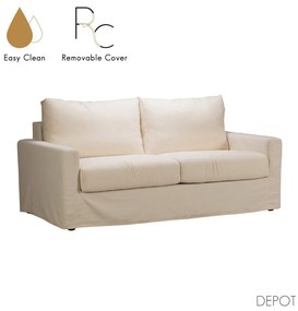 Liberta ITHAKI ΚΑΝΑΠΕΣ ΚΡΕΒΑΤΙ 3ΘΕΣΙΟΣ BEIGE 190x94xH90cm 190x94xH90cm 71-0116