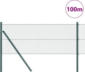 vidaXL Στύλος Περιφράξεων Πράσινο