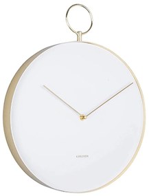 Ρολόι Τοίχου KA5765WH 34cm Hook Metal White Karlsson Metal