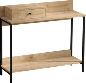 Κονσόλα- - Alix - Χρώμα Δρυς Saphire - 100x35x87εκ