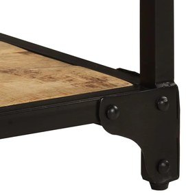 vidaXL Τραπεζάκι Σαλονιού 90 x 45 x 35εκ Μασίφ Ακατέργαστο Ξύλο Μάνγκο