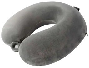 Μαξιλάρι αυχένα ταξιδίου - Memory Foam - 71890 - Grey