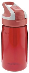 Παγούρι 450ml Με Καλαμάκι Laken Red