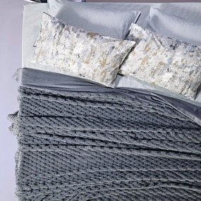 Κουβέρτα Γούνινη Joselyn 24 Grey Kentia Ημίδιπλο 180x230cm Οικολογική Γούνα