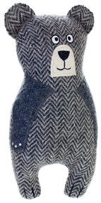 Βελούδινο Ζωάκι για Σκύλους Hunter Γκρι 100 % Ανακυκλωμένο Αρκούδα