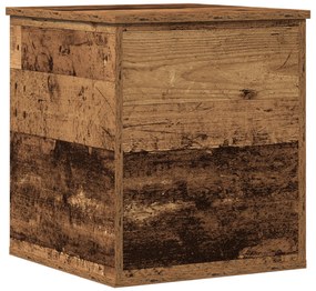 vidaXL Κουτί Αποθήκευσης από Παλιό Ξύλο 40x42x46 εκ.