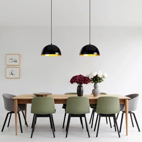 Φωτιστικό Οροφής Μονόφωτο A-G Berceste 521SHN3187 Black