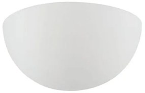 Απλίκα τοίχου CLOSED CERAMIC κεραμική λευκή Viokef-4088400-Λευκό 4088400