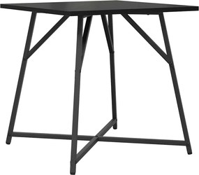 vidaXL Σετ βοηθητικά τραπεζάκια 2 pcs Μαύρη Οξυά