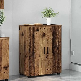 vidaXL Ντουλάπι Μπάνιου Παλιό Ξύλο 60 x 35 x 80 εκ